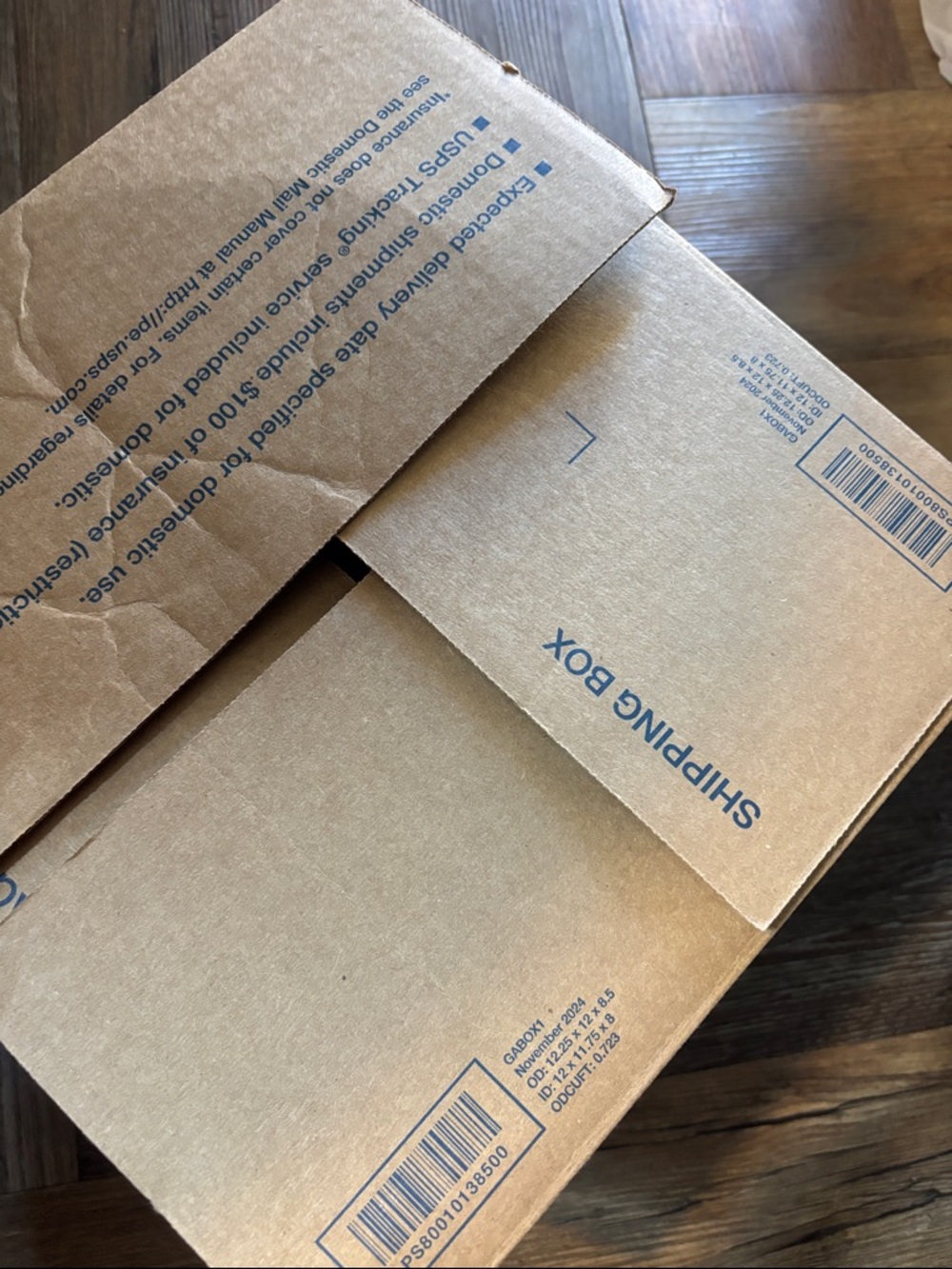 Plain Corrugated Shipping Box - Brown mystery